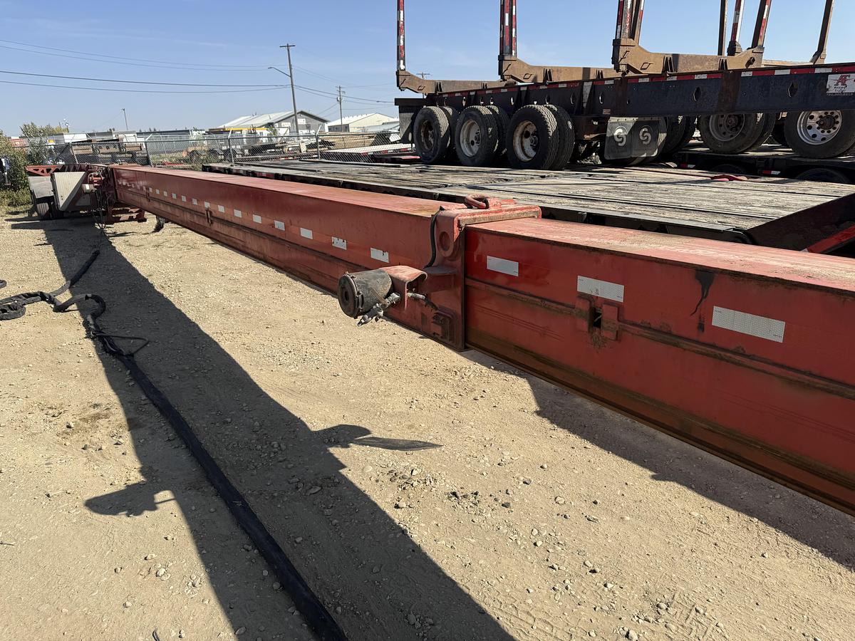 Used 2011 Temisko Expandable Wind Blade and Tower Trailer