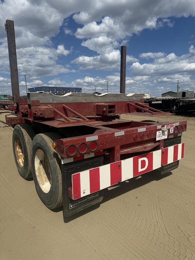 Used 2009 Deloupe Pole Trailer - #PT1854
