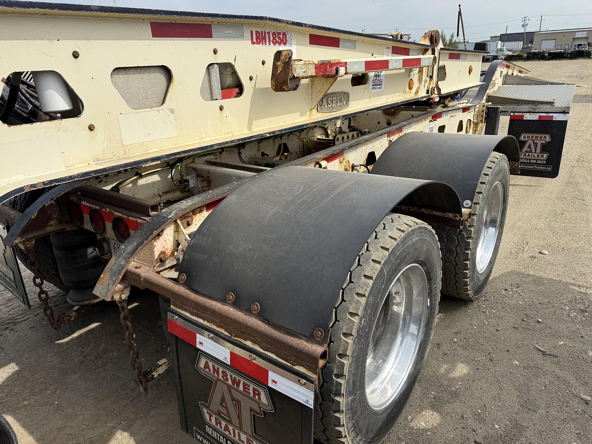 Used 2015 Aspen Hydraulic Low Bed / Low Boy Cali 9-Axle Combination