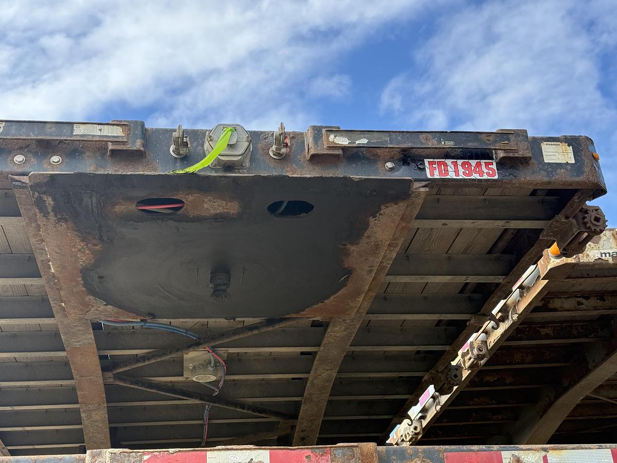 Used 2014 Manac 53' Tridem Flat Deck/Highboy