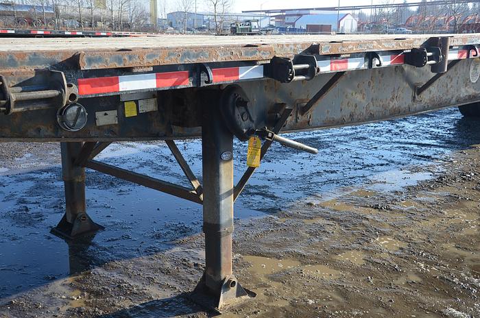 Used 2011 Great Dane 53' Tridem Flat Deck/Highboy