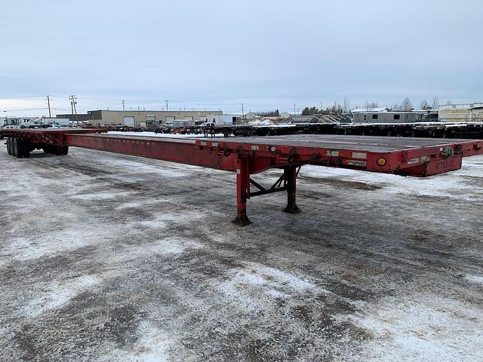 Used 2013 Manac Tridem Hi Boy Trailer - Trombone/Extendable