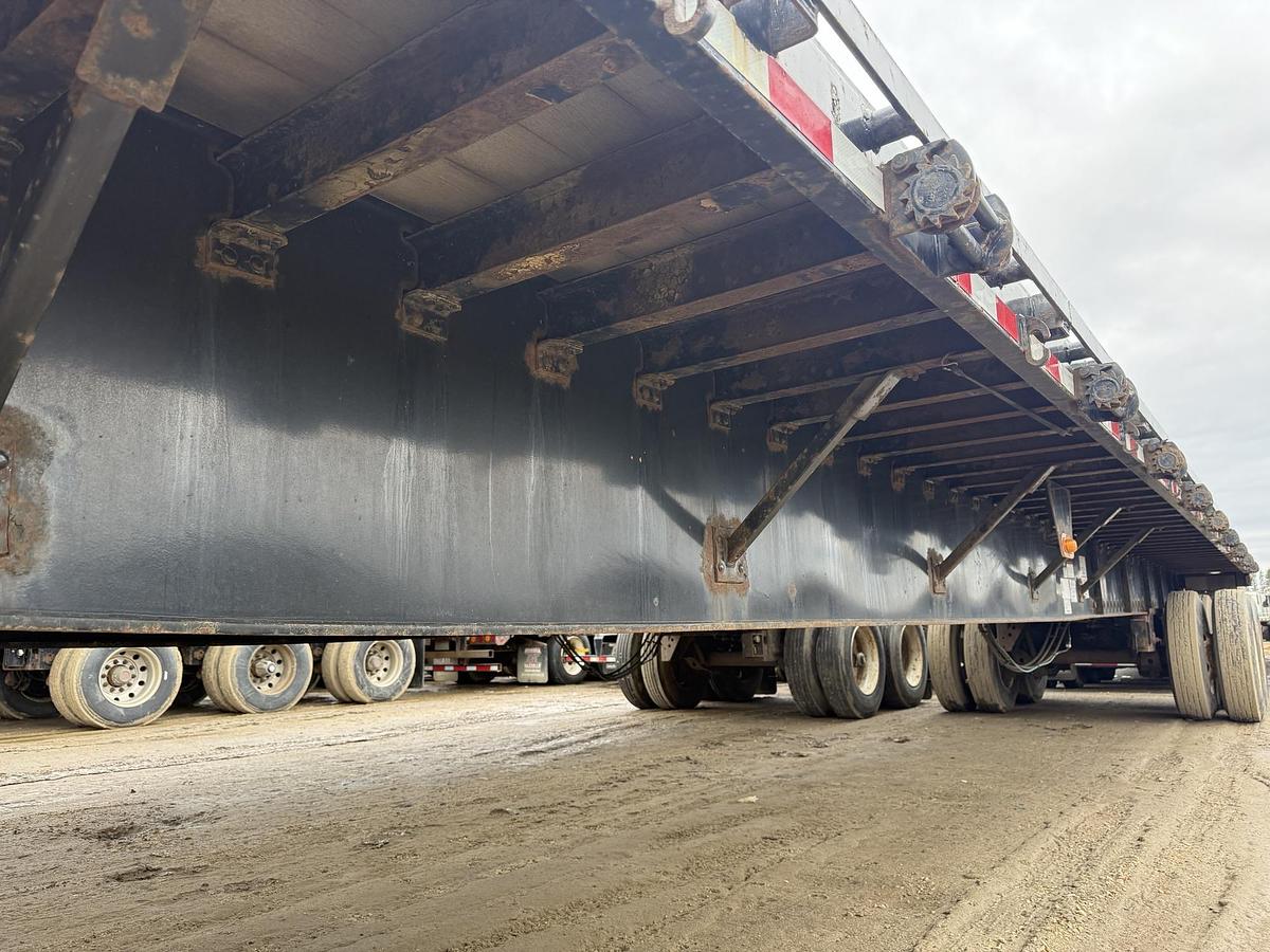 Used 2012 Great Dane 53' Tandem Flat Deck/Highboy Flatbed