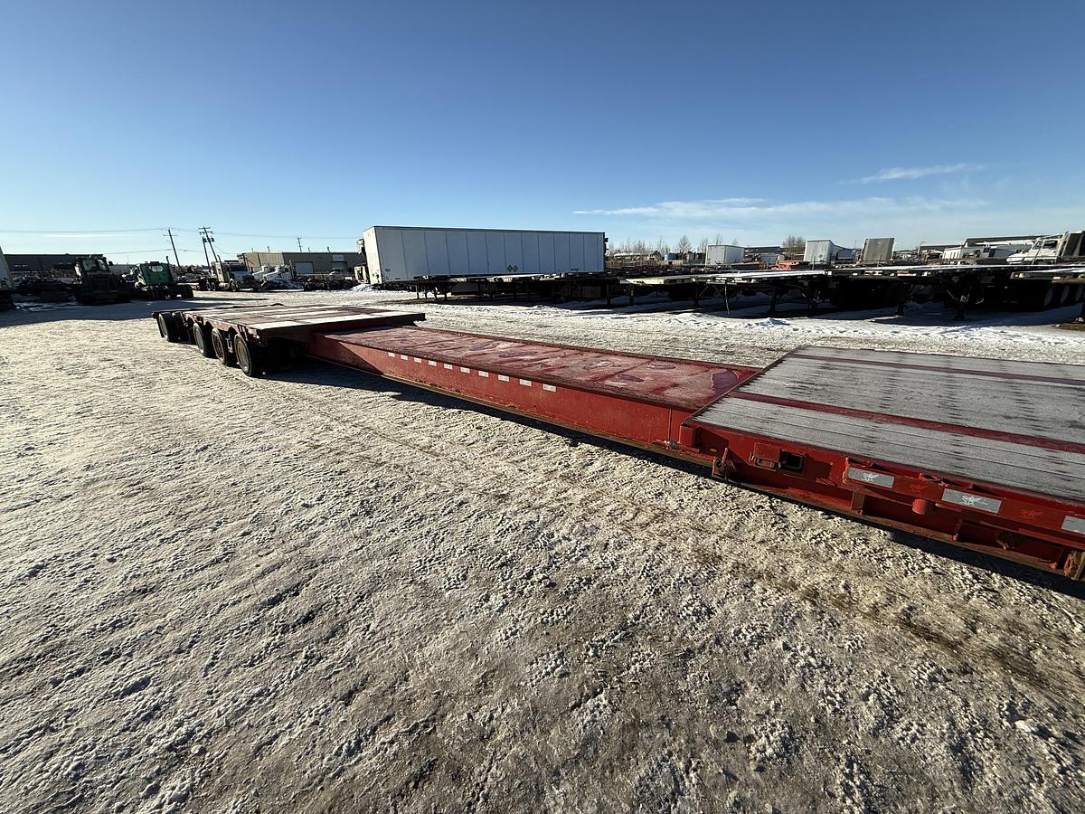 Used 2016 Manac 53' Step Deck Extendable/Trombone