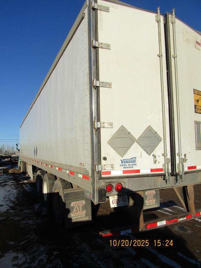 Used 2017 Utility 53' Multi-Temp Tridem Reefer/Refrigerated Van