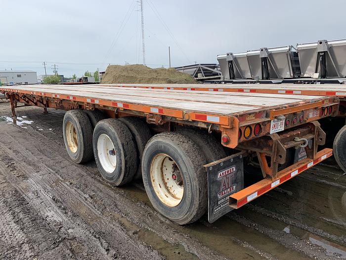 Used 2012 Manac 53' Tridem Flat Deck/Highboy