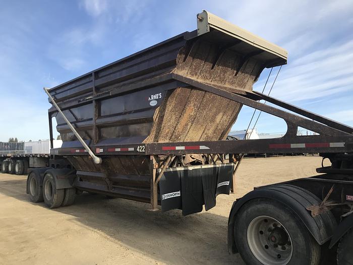 Used 2012 Arne's Super B Clam Dump Gravel Trailer