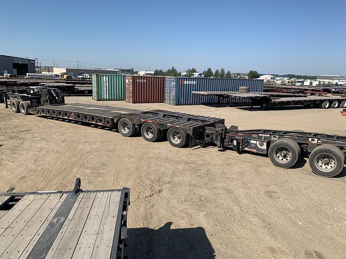 Used 2015 Gerry's 12 Wheel Hydraulic Low Bed Combination