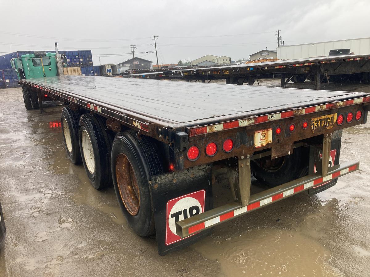 Used 2014 Manac 53' Tridem Flat Deck/Highboy