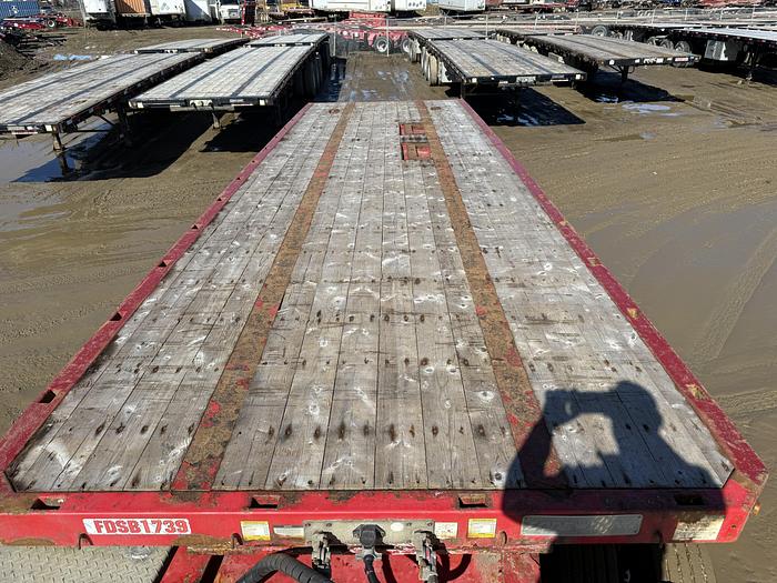 Used 2016 Lode King Flat Deck Super B Lead/Pup