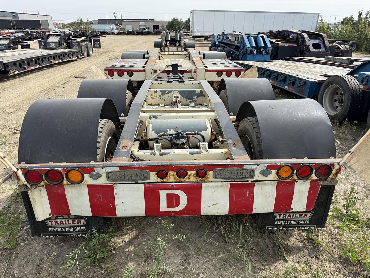 Used 2015 Aspen Hydraulic Low Bed / Low Boy Cali 9-Axle Combination