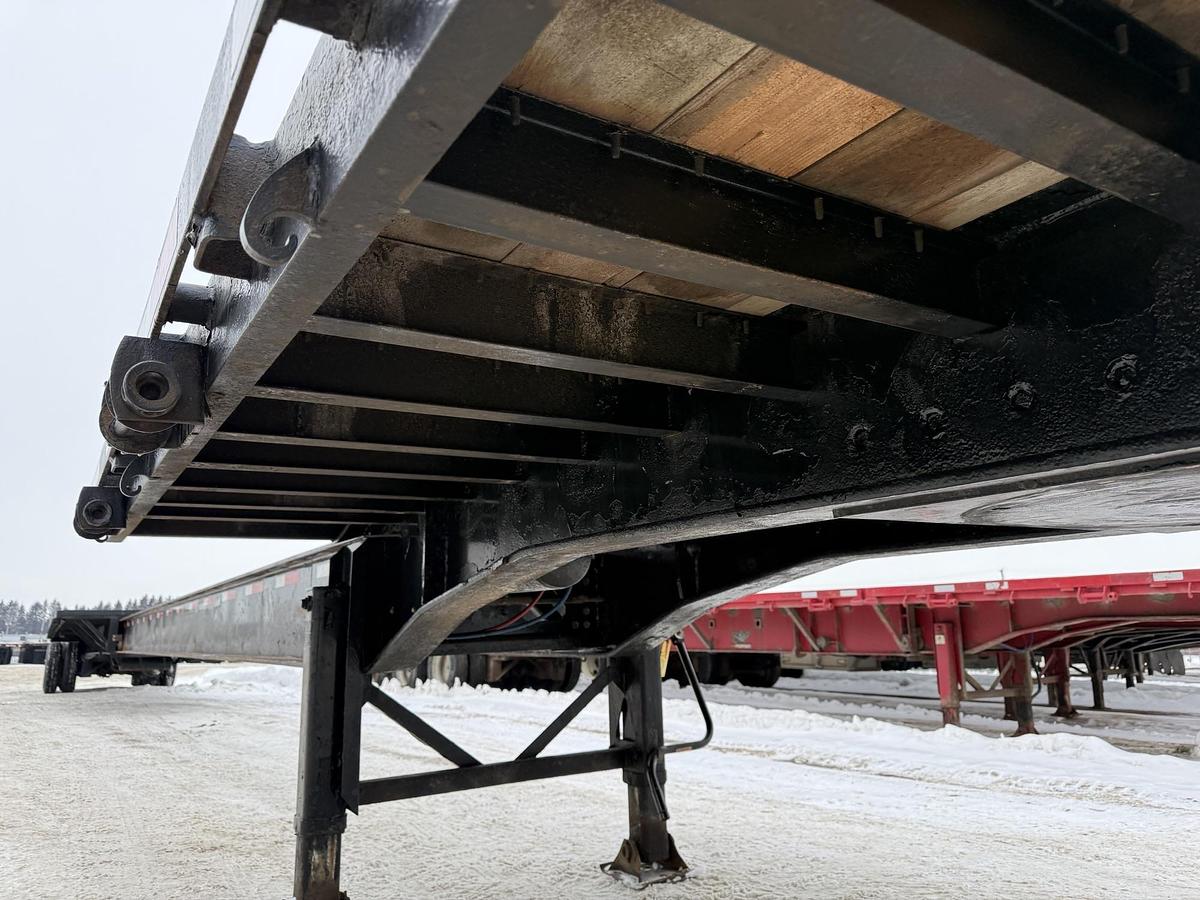 Used 2007 Manac 53' Tridem Extendable/Trombone Flat Deck