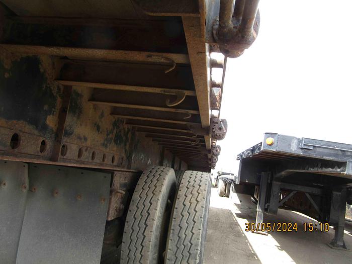 Used 2009 Fontaine 53' Tridem Flat Deck/Highboy