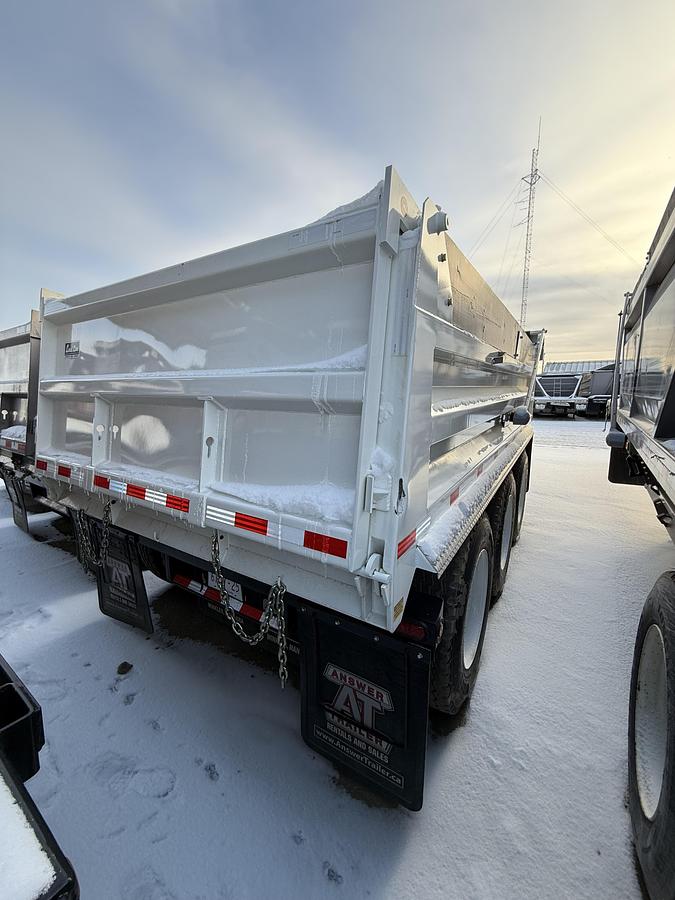 Used 2023 Load Line 17' Triaxle Pony Pup Gravel Trailer