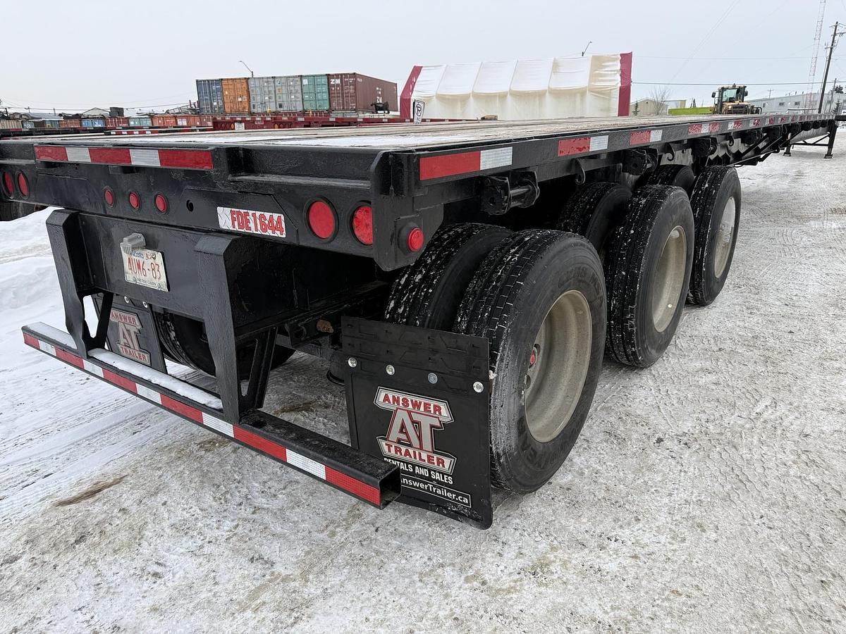 Used 2007 Manac 53' Tridem Extendable/Trombone Flat Deck