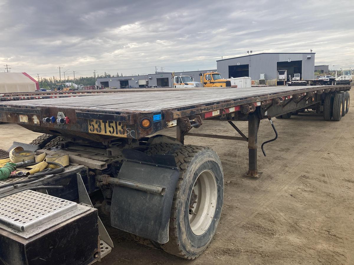 Used 2012 Great Dane 53' Tridem Flat Deck/Highboy