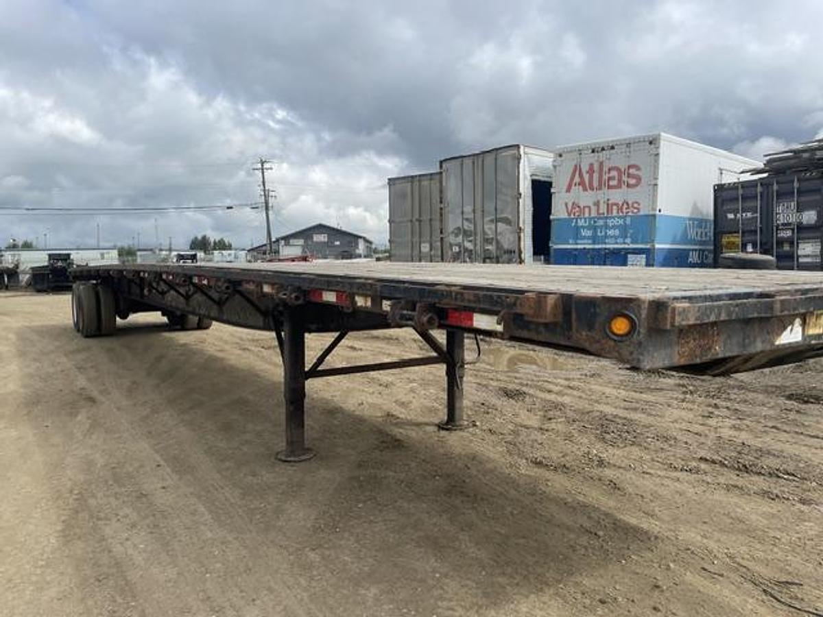 Used 2009 Great Dane 53' Tandem Flat Deck/Highboy Flatbed