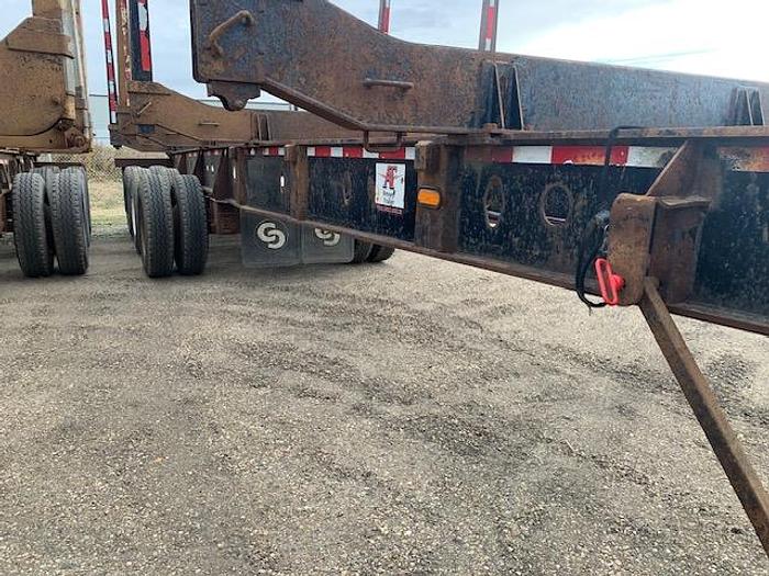 Used 2016 Cross Country Tridem Hay Rack Logging Trailer