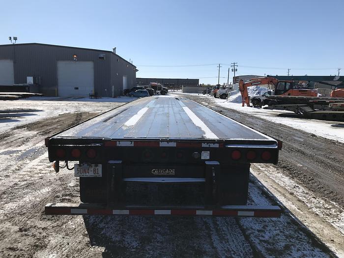 Used 2016 Cancade 53' Tridem Flat Deck/Highboy
