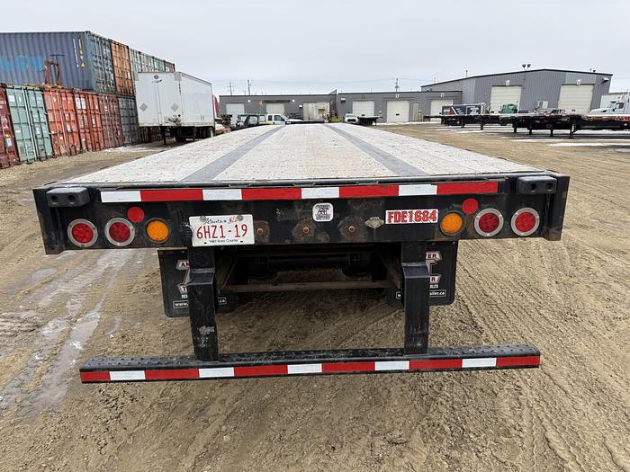 Used 2015 Fontaine 53' Tridem Extendable/Trombone Flat Deck