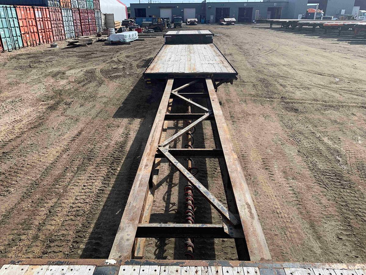 Used 2009 Thru-Way 53' Step Deck Extendable/Trombone