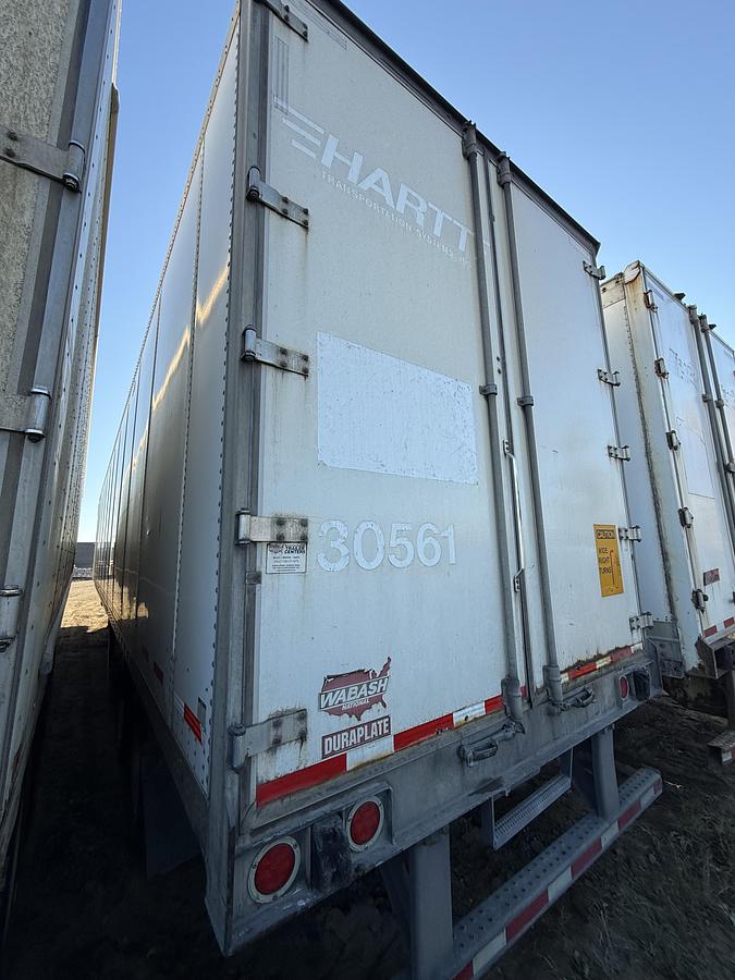 Used 2011 WABASH 53' Tandem Insulated Heater Van