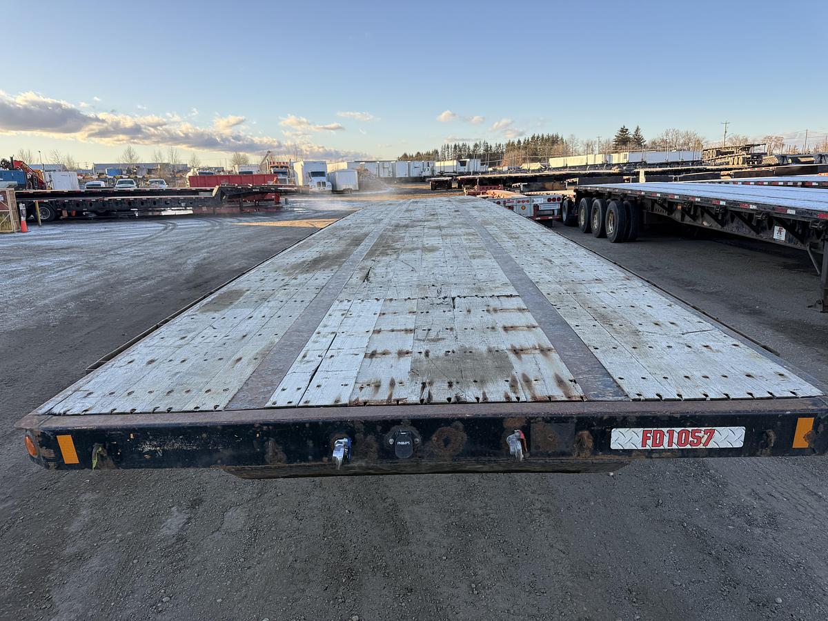 Used 2014 Fontaine 53' Tridem Flat Deck/Highboy