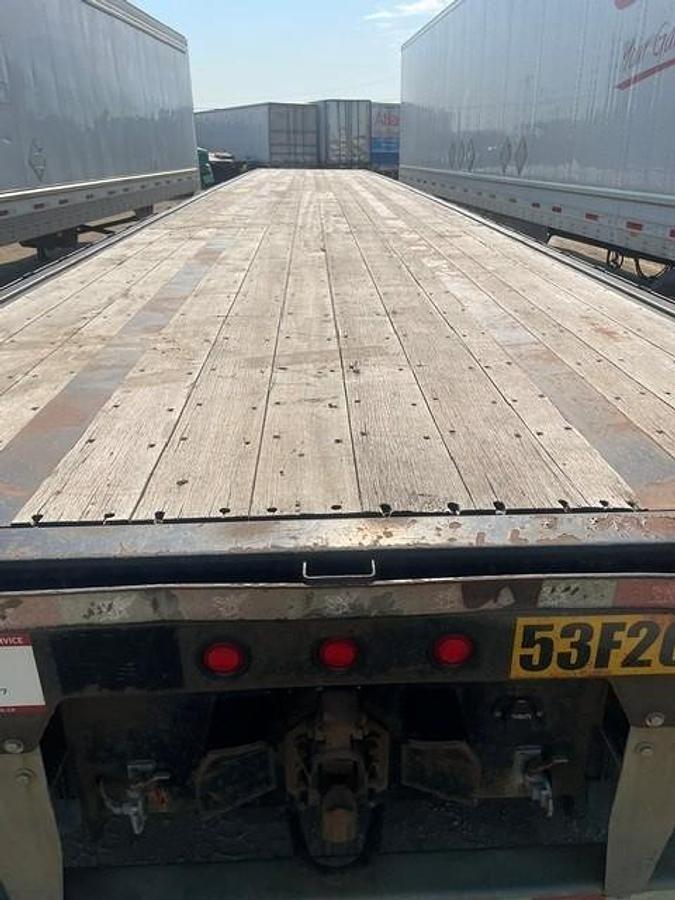 Used 2014 Manac 53' Tridem Flat Deck/Highboy