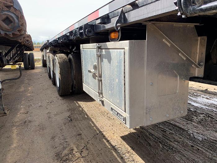 Used 2023 Lode King Super B Flat Deck Trailer