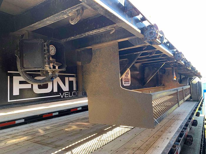 Used 2022 Fontaine 53' Tridem Flat Deck/Highboy