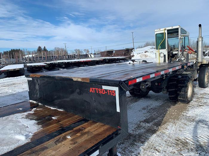 Used 2009 Manac Tridem Step Deck Extendable/Trombone