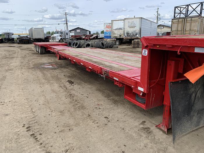 Used 2013 Manac 53' Tridem Extendable/Trombone Step Deck