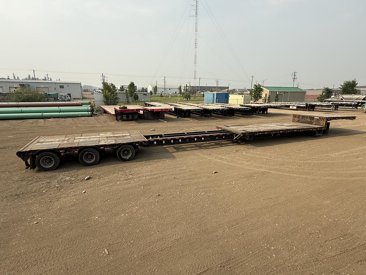 Used 2014 Lode King 53' Tridem Extendable/Trombone Step Deck