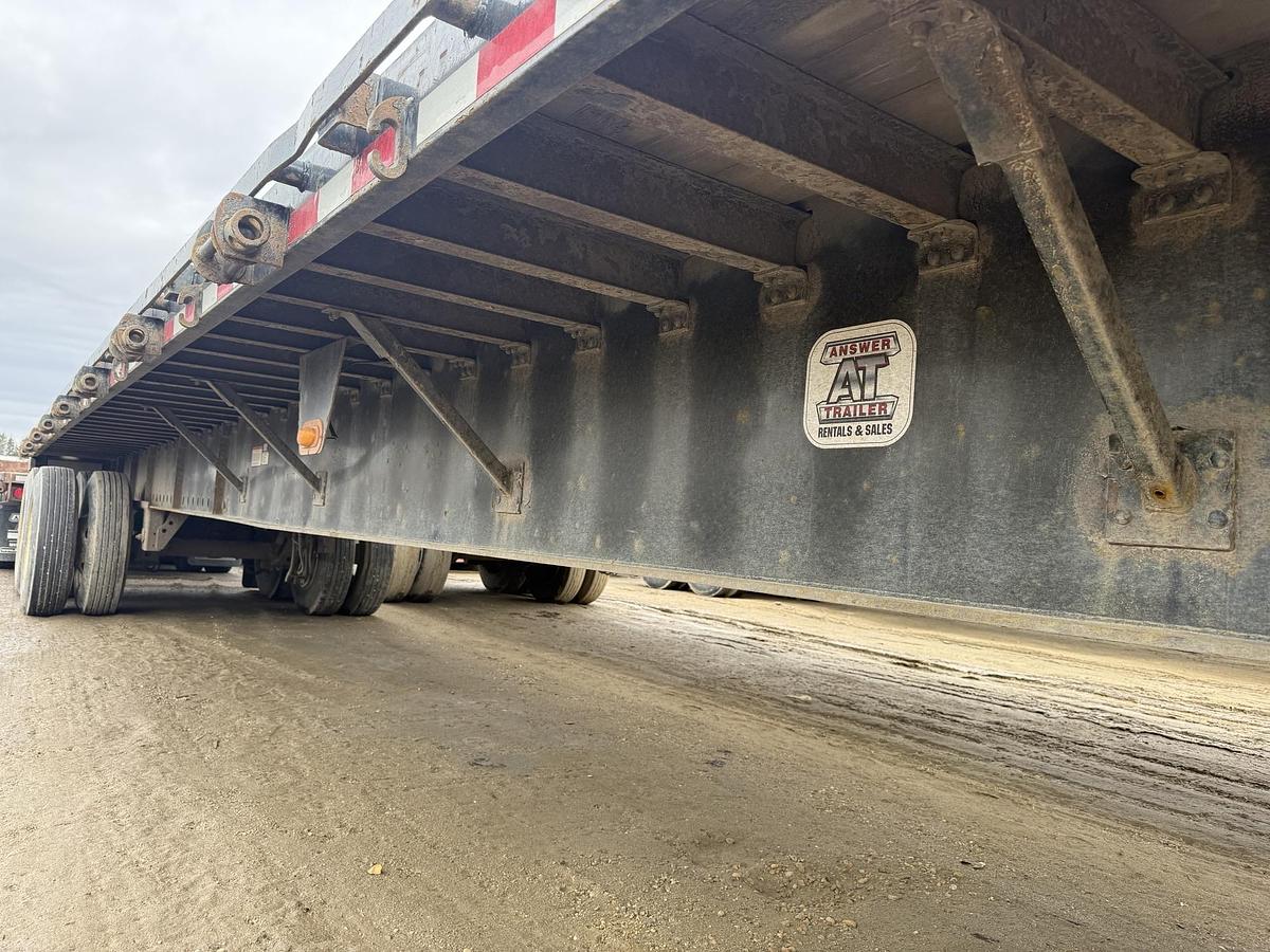 Used 2012 Great Dane 53' Tandem Flat Deck/Highboy Flatbed