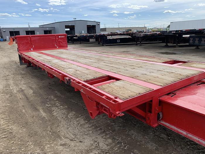 Used 2013 Manac 53' Tridem Extendable/Trombone Step Deck