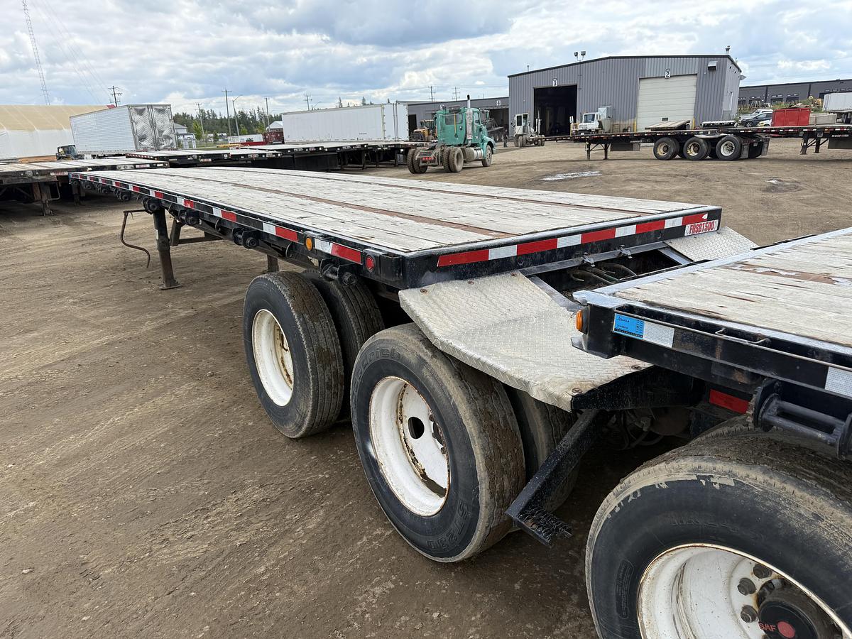 Used 2014 Manac Flat Deck Super B Lead/Pup