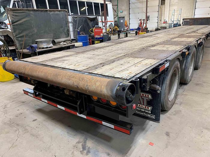 Used 2012 Manac 53' Tridem Extendable/Trombone Step Deck