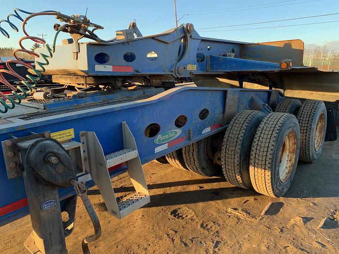 Used 2014 Peerless 40 Wheel Lowboy / Lowbed Combination 75 Tonne