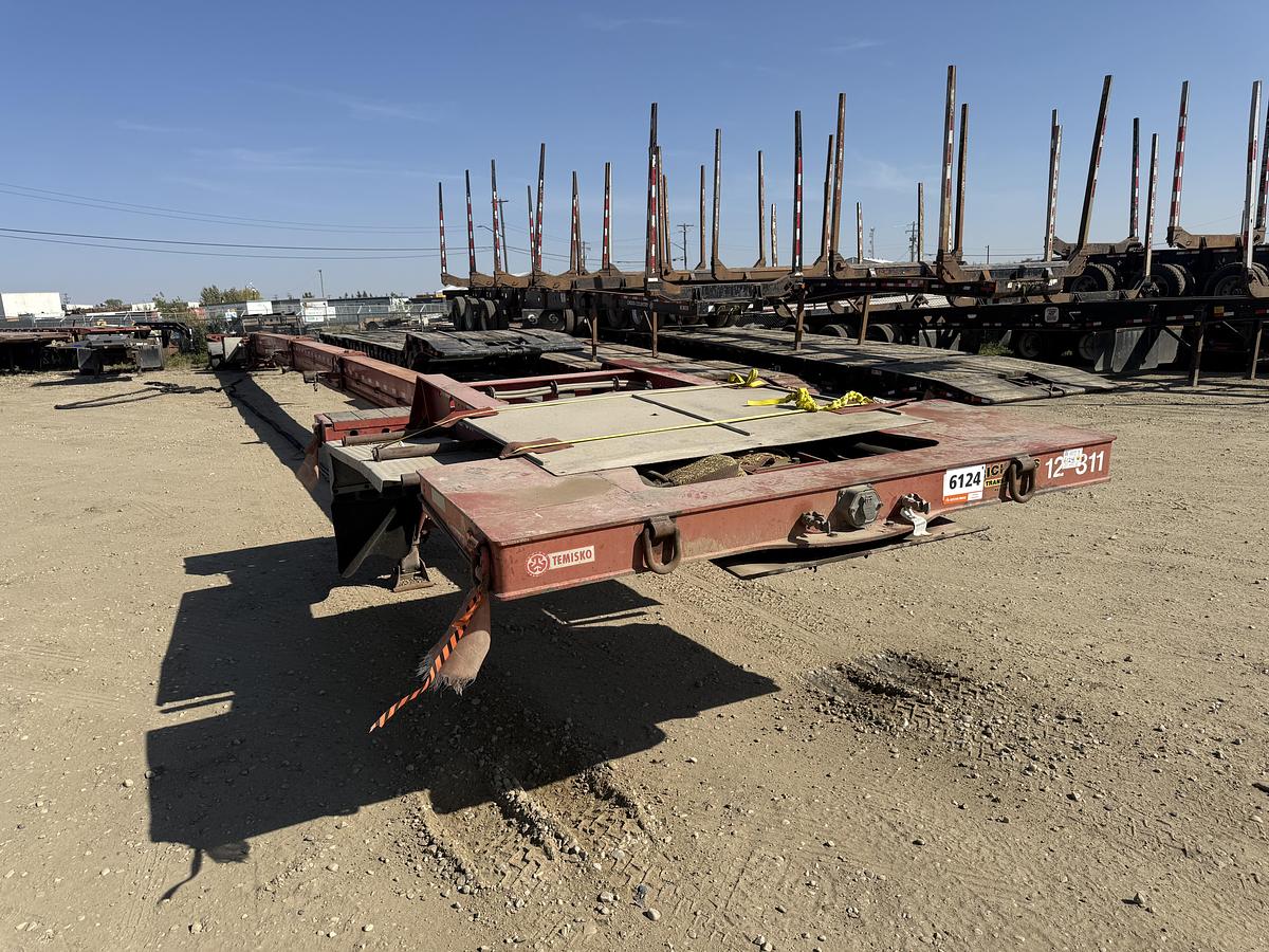 Used 2011 Temisko Expandable Wind Blade and Tower Trailer