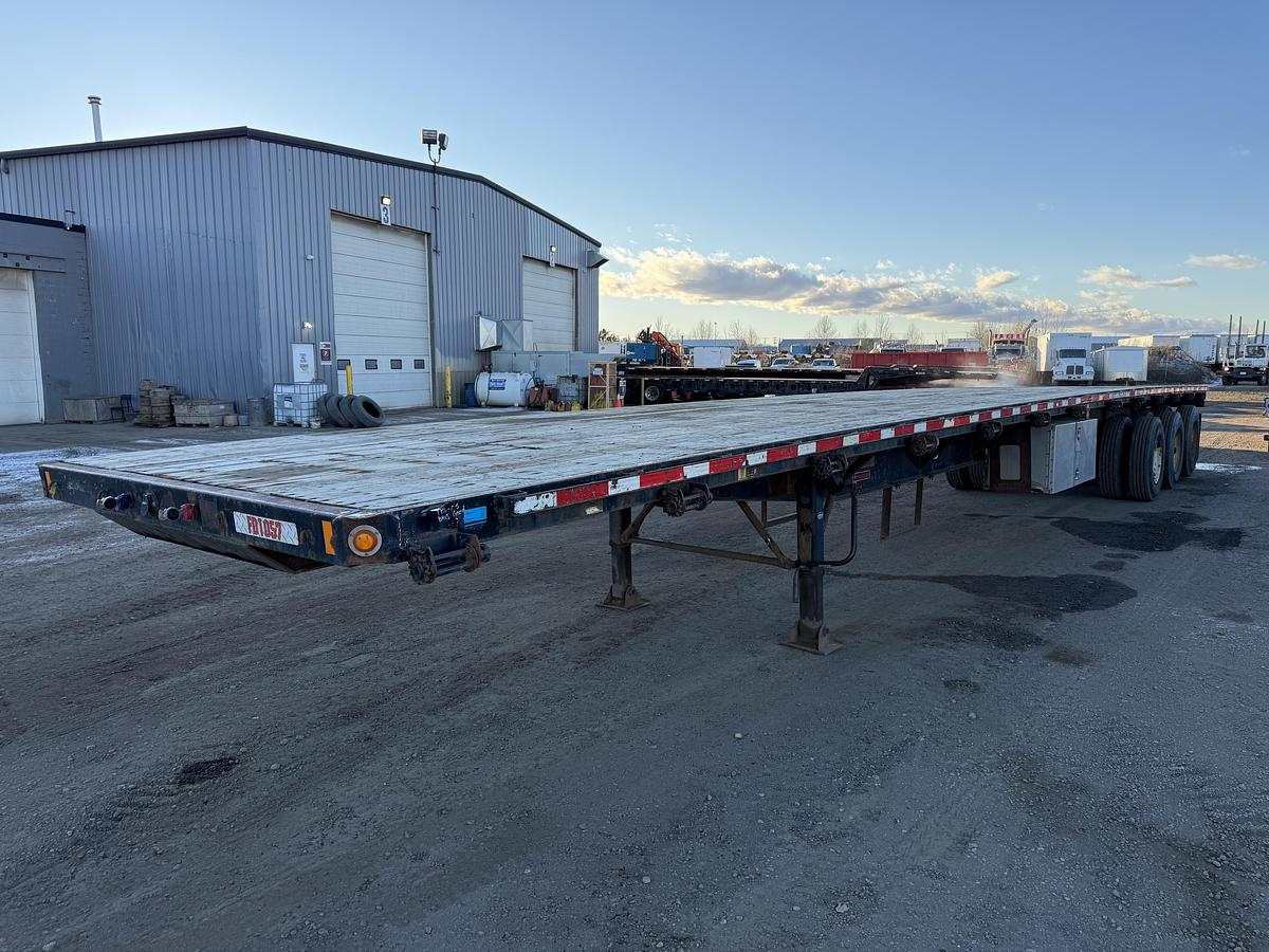 Used 2014 Fontaine 53' Tridem Flat Deck/Highboy