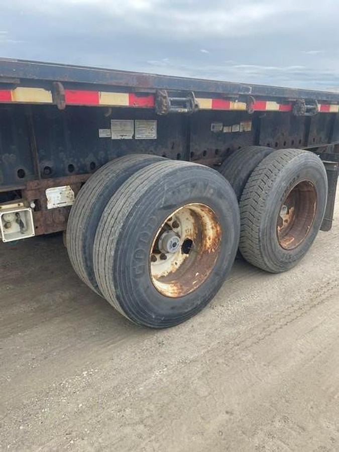 Used 2009 Great Dane 53' Tandem Flat Deck/Highboy Flatbed