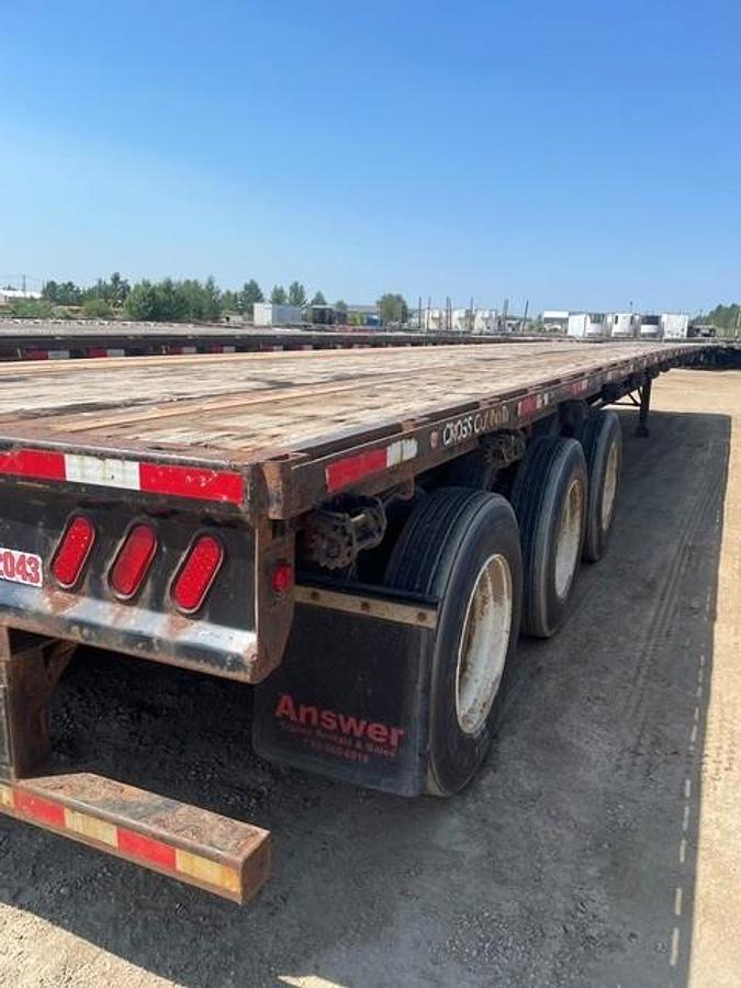 Used 2016 Cross Country 53' Tridem Flat Deck/Highboy