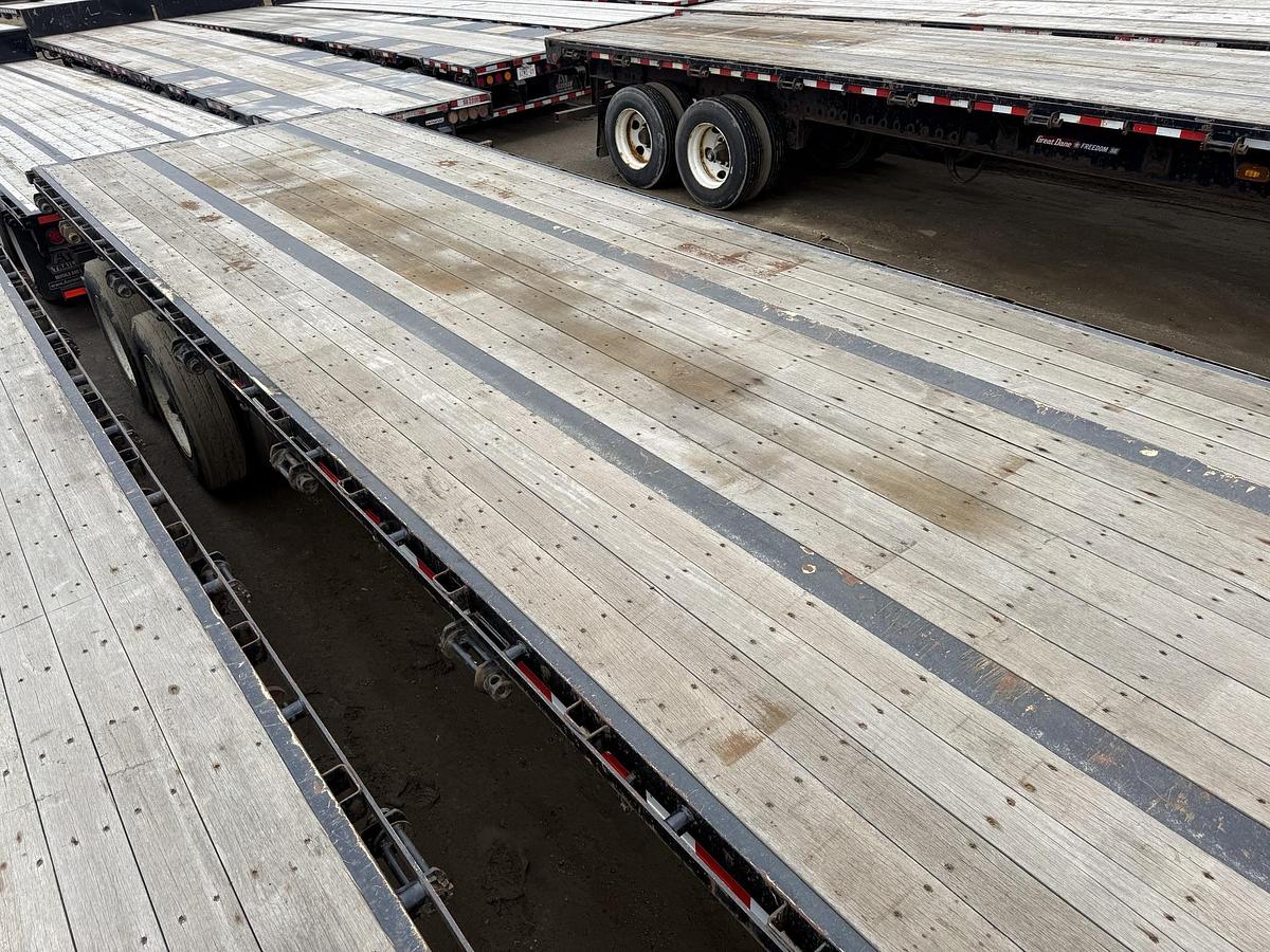 Used 2012 Great Dane 53' Tandem Flat Deck/Highboy Flatbed