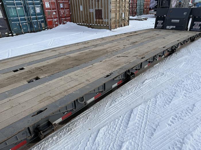 Used 2021 Brandt 12 Wheel Double Drop Low Bed