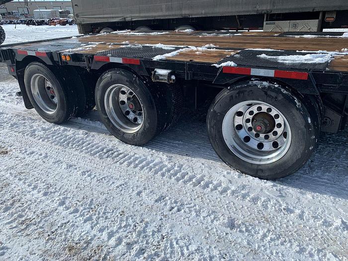 Used 2009 Manac Tridem Step Deck Extendable/Trombone