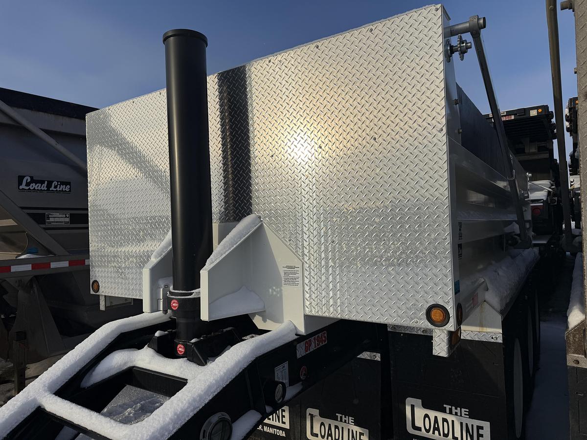 Used 2023 Load Line 17' Triaxle Pony Pup Gravel Trailer