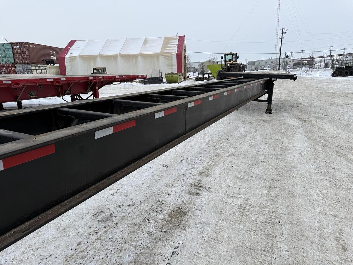 Used 2007 Manac 53' Tridem Extendable/Trombone Flat Deck