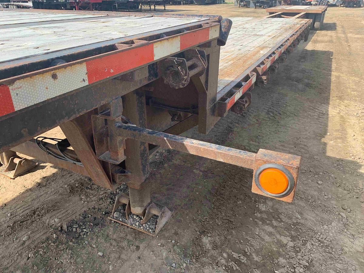 Used 2009 Thru-Way 53' Step Deck Extendable/Trombone