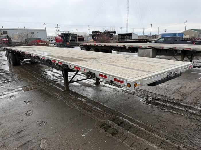 Used 2018 Lode King 48' Tandem Flat Deck/Highboy Steel/Aluminum Combo