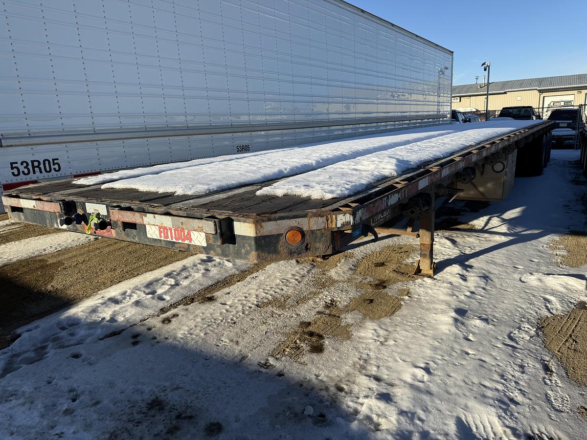 Used 2013 Cancade 53' Tridem Flat Deck/Highboy - #FD1004
